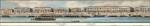 Pest látképe. Carl Vasquez: Buda és Pest szabad királyi városainak tájleírása, részlet, Bécs, 1837 körül. Országos Széchényi Könyvtár Térképtár